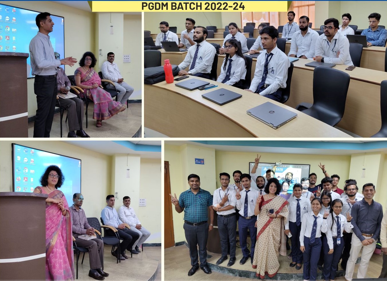 Two-Day Microsoft Excel Training Program Empowering PGDM Students for Successful Corporate Careers